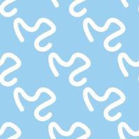 Vector seamless texture background pattern. Hand drawn, blue, white colors.
