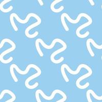 Vector seamless texture background pattern. Hand drawn, blue, white colors.