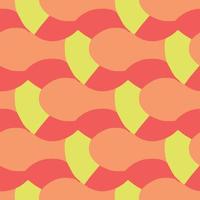 Vector seamless texture background pattern. Hand drawn, orange, yellow, red colors.