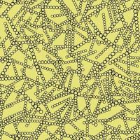 Vector seamless texture background pattern. Hand drawn, yellow, black colors.