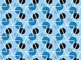 Vector texture background, seamless pattern. Hand drawn, blue, black, white colors.