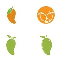 vector de icono de símbolo de logotipo de mango