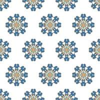 fabric abstract ethnic flower pattern, vector illustration style seamless. design for fabric, curtain, background, carpet, wallpaper, clothing, wrapping, Batik, fabric, tile, ceramic