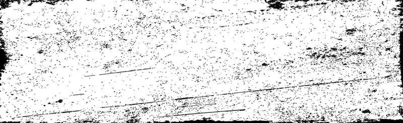 Grunge black lines and dots on a white background - Vector illustration