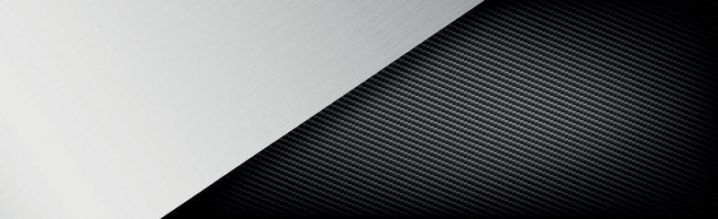 Abstract metal and carbon fiber texture background - Vector illustration
