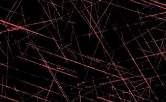 Grunge red lines and dots on a red background - Vector illustration