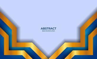 Abstract Background Blue And Gold vector