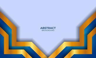 Abstract Background Blue And Gold vector