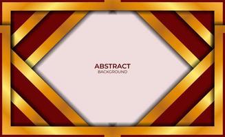 Background Luxury Style Red And Gold vector