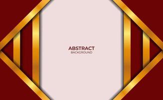 Background Abstract Red And Gold Design vector