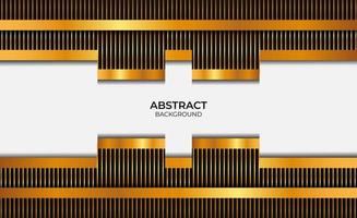 Abstract Black And Gold Design vector