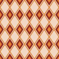 Patrón étnico abstracto de tela geométrica, estilo de ilustración vectorial sin costuras. diseño para tela, cortina, fondo, alfombra, papel pintado, ropa, envoltura, batik, tela, azulejo, cerámica vector