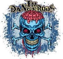 https www vecteezy com vector art 2080957 gothic sign with skull and bone grunge vintage design t shirts