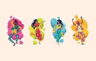 Holi Character Vector Art, Icons, and Graphics for Free Download