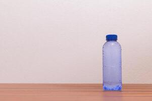 Bottle of drinking water photo