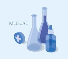 medical icons design vector