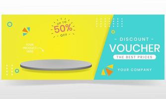 web sales banner background design vector