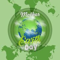 Mother Earth Day vector