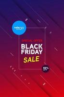 Black Friday Super Sale Only Today vector