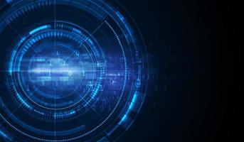 abstract digital tech sci fi tunnel speed movement loading concept design vector