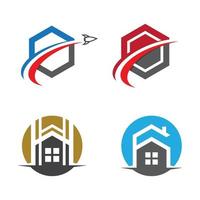 House logo images set vector