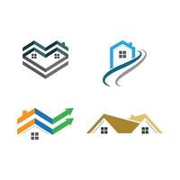 House logo images set vector