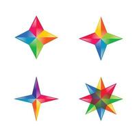 Star logo images vector