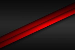 Abstact red line vector background. Overlap layers on black background with free space for your design