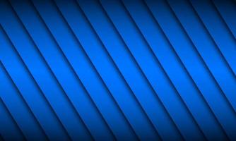 Blue material design background with diagonal shadows. Modern abstract widescreen vector illustration