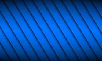 Blue material design background with diagonal shadows. Modern abstract widescreen vector illustration