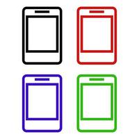 Smartphone On White Background vector