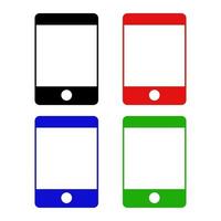 Smartphone On White Background vector