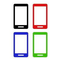 Smartphone On White Background vector