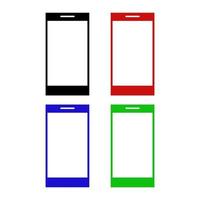 Smartphone On White Background vector