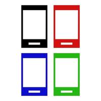 Smartphone On White Background vector