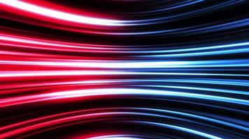 Abstract Horizontal Speed Light Fx Background Loop 4k animation of a cool manga abstract super fast lines glowing and creating speed effect, seamless looping video