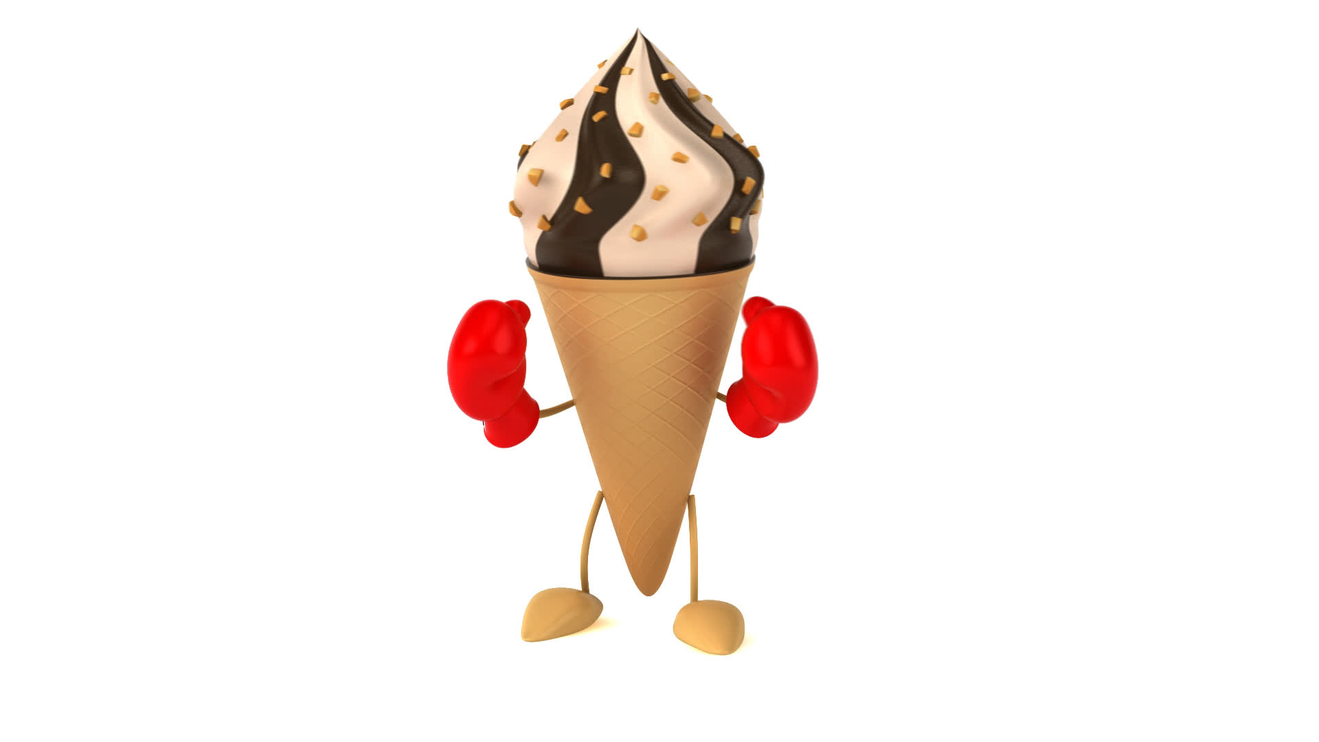 Ice Cream Cartoon Stock Video Footage for Free Download