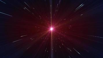 Hyperspace Starburst Background Clip 4k animation of an abstract stars background, with speed traveling into hyperspace video