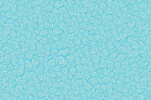 Clouds blue color swirls pattern vector
