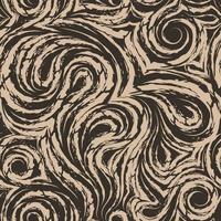 Abstract beige vector texture made of smooth spirals and loops. Fiber of wood or marble twisted pattern. Waves or ripples.