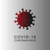 Corona Virus Banner Design Illustration vector