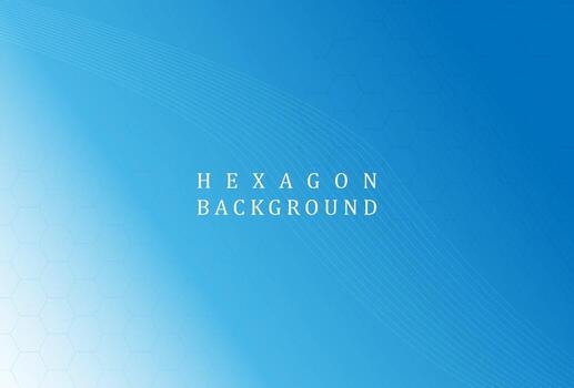 Abstract background hexagonal shapes vector