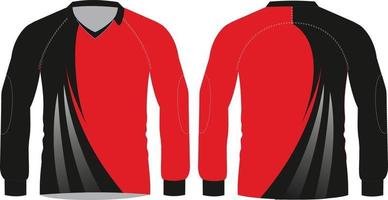 long sleeve jersey template