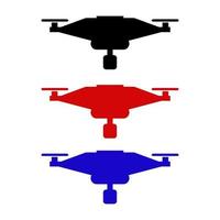 Drone On White Background vector