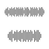 Sound wave images vector