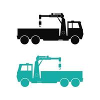 Crane On White Background vector