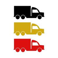 Truck On White Background vector