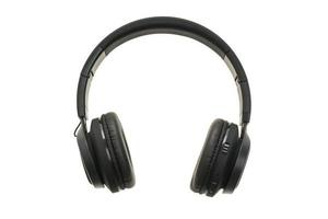 Headphones on white background photo