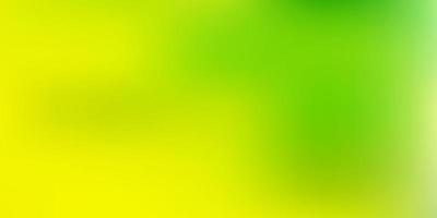 Light green, yellow vector blur template.