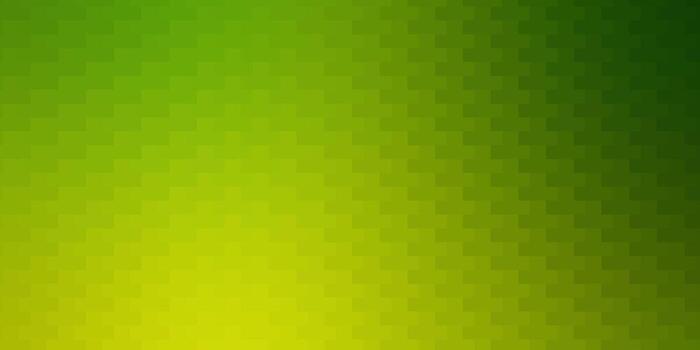 Light Green, Yellow vector pattern in square style.